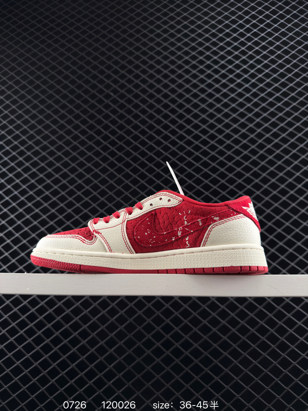 Fragment x Travis Scott x LV Air Jordan 1 Low